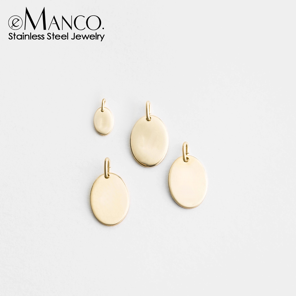 Women Accessories Outlet - EMANCO Accessori Semplici Ovali in Acciaio