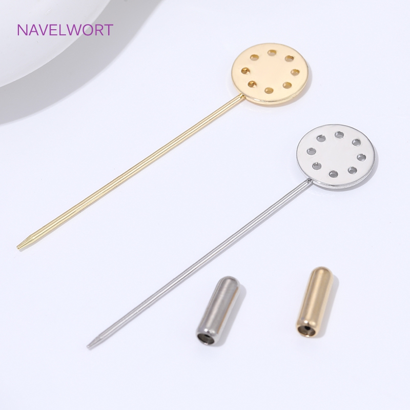 Brooch Pin Gold - Spille da balia con spilla lunga