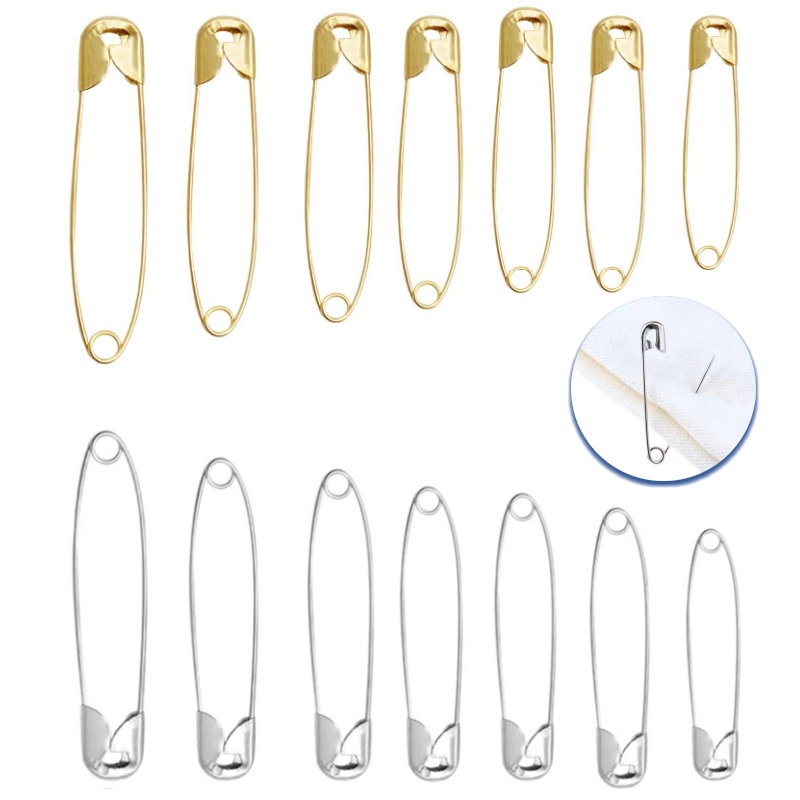 Brooch Pin Gold - 100 Pezzi/Lotto Spille di Sicurezza in