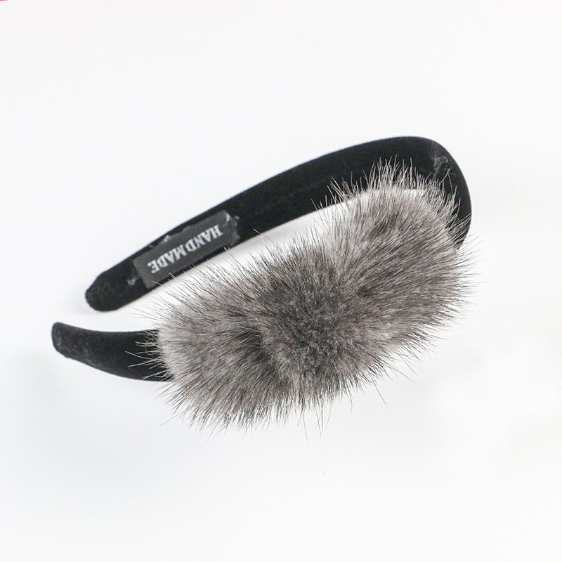 Women'S Vanity Accessories - Fasce per capelli in vera pelliccia
