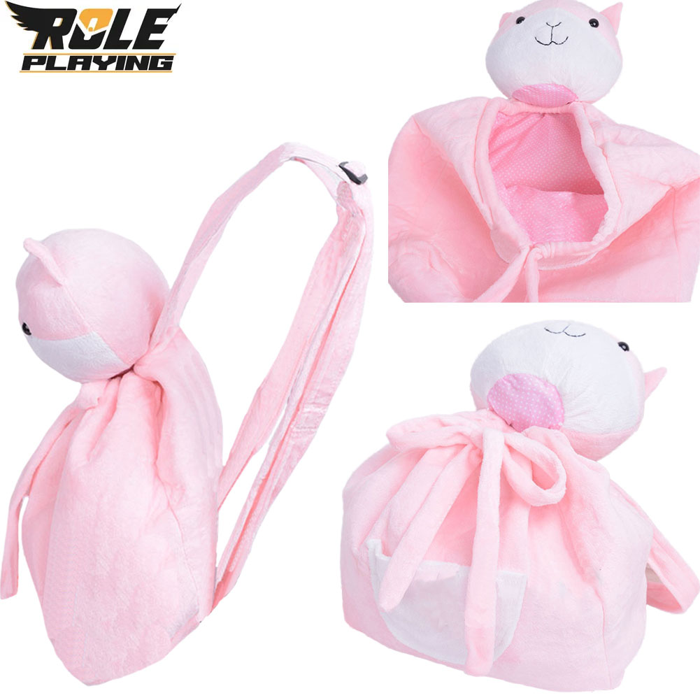 Women Accessories Bag - Zaino a Forma di Gatto Rosa