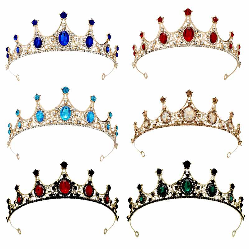 Women'S Vintage Accessories - Copricapo a corona retrò europeo e