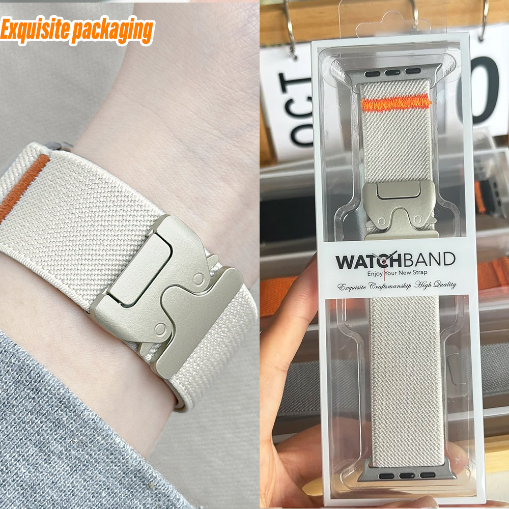 Women Accessories Website - Cinturini in nylon per Apple Watch