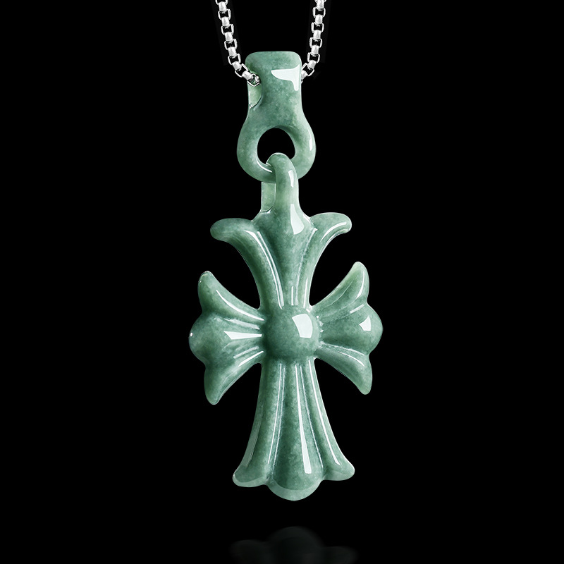 Women'S Vintage Accessories - Collana con Pendente a Croce in