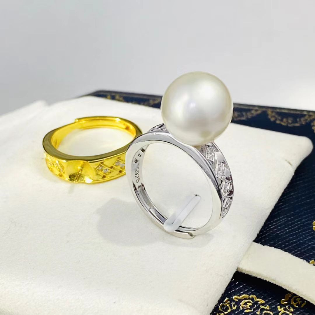Ring Set Adjustable - Commercio all'ingrosso S925 Sterling Silver Anello