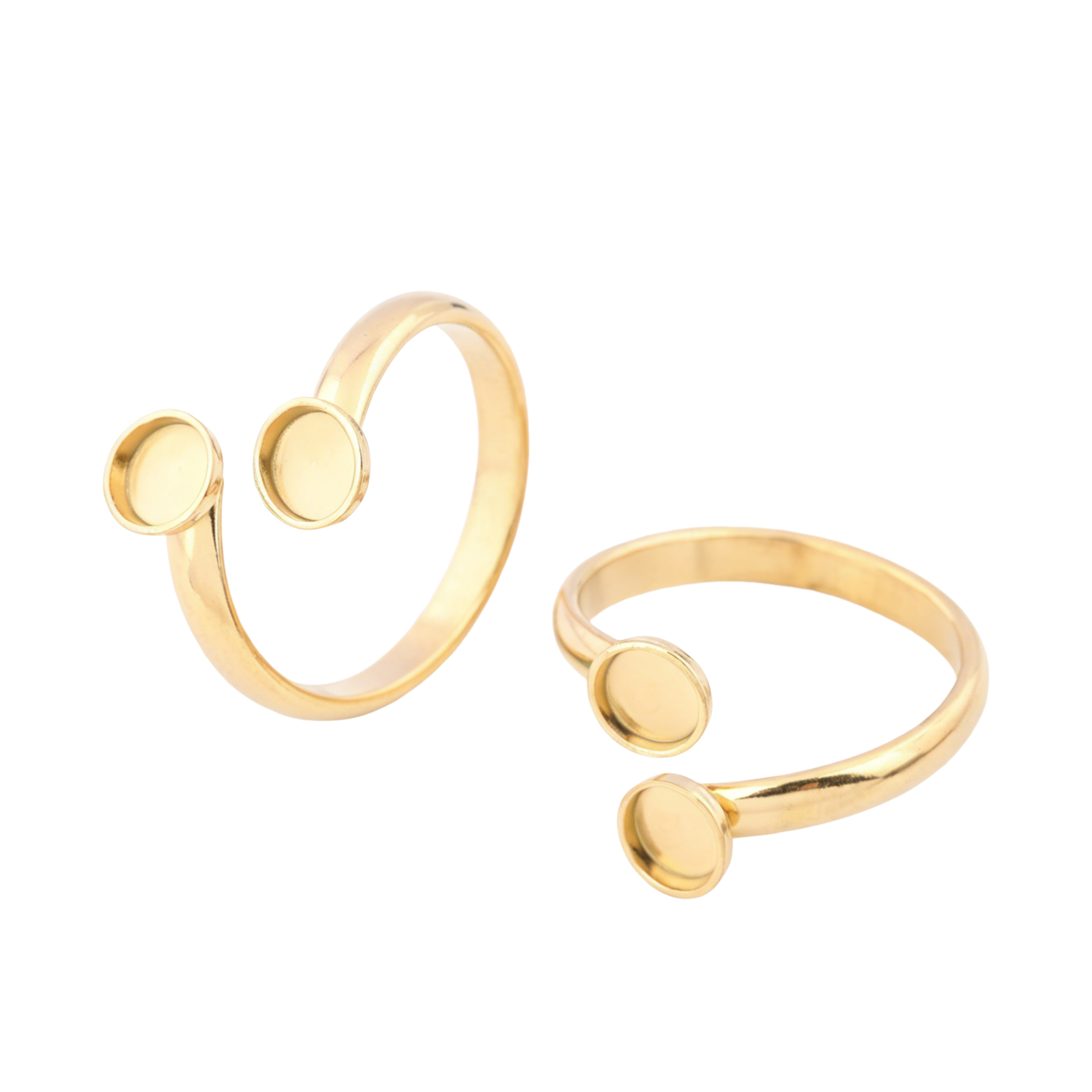 Ring Set Adjustable - 10 pezzi di anelli regolabili in