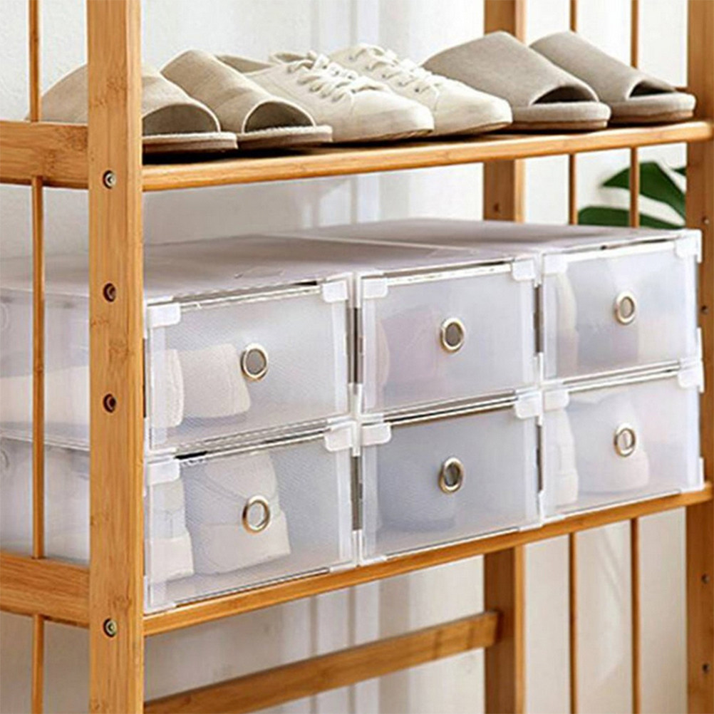 Women Accessories Drawer - 2 Pezzi Scatola Trasparente per Scarpe
