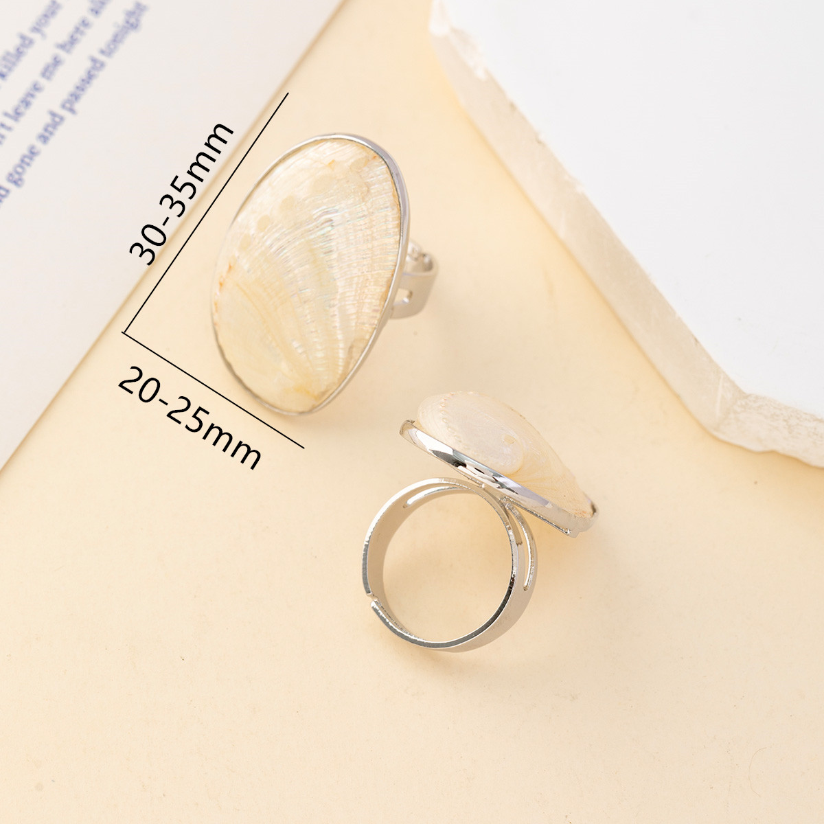 Vintage Chunky Shell Rings for - Women Accessories Outlet recensione e prezzo