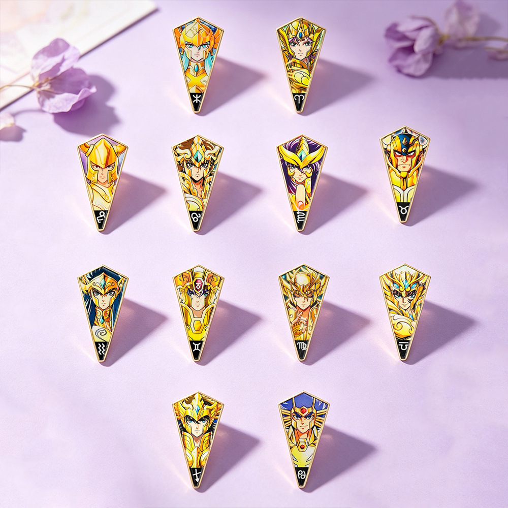 6-12 Pezzi Spille Smaltate Ani - Brooch Pin Gold recensione e prezzo