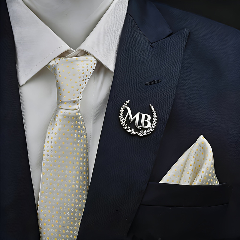Spilla Personalizzata con Iniz - Brooch Pin Gold recensione e prezzo