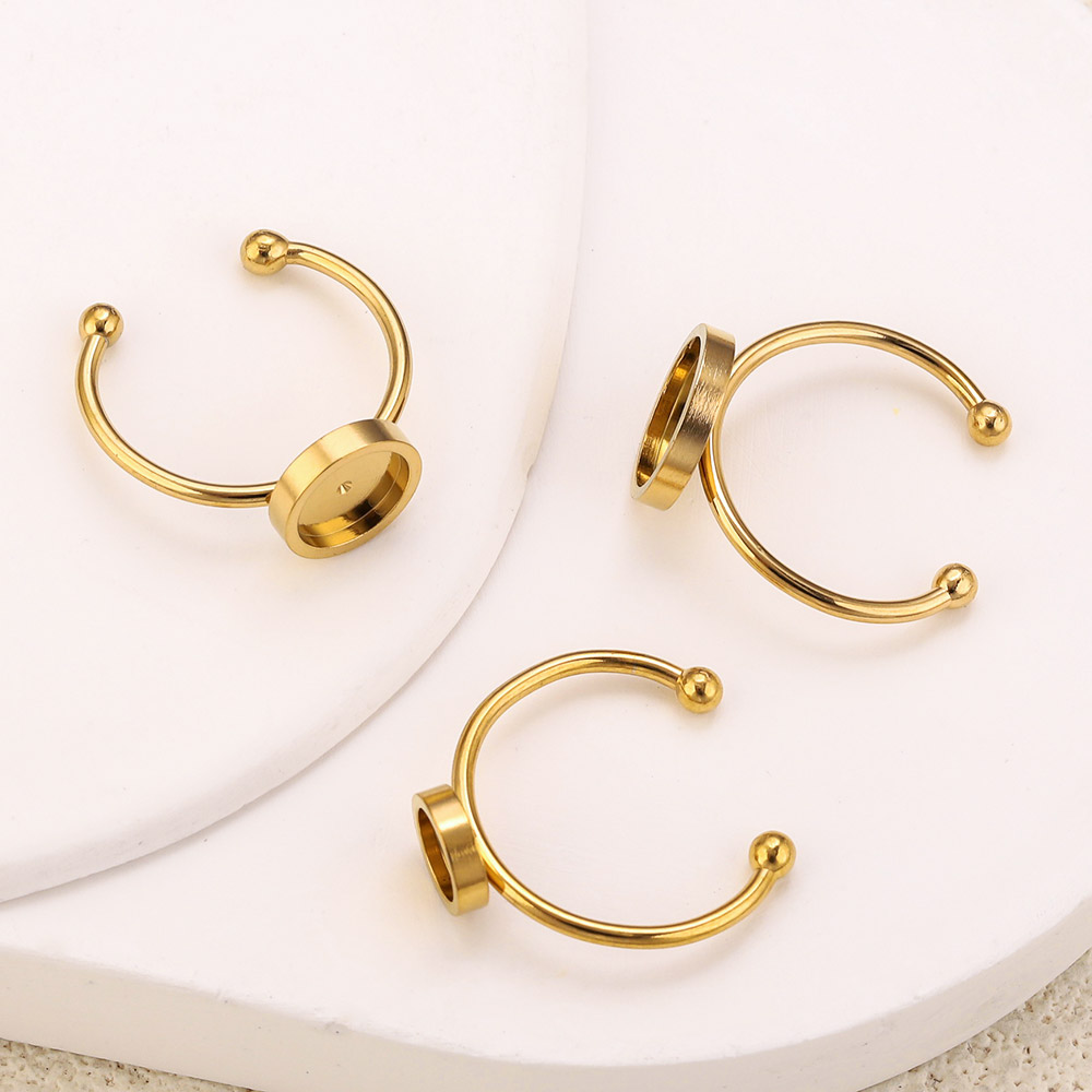 10 Pezzi Base per Cabochon Rot - Ring Set Adjustable recensione e prezzo
