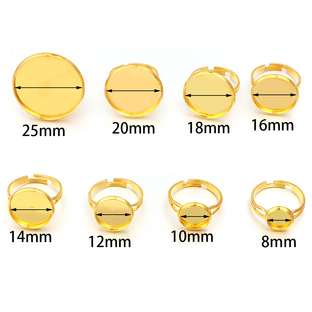 10 Pezzi/Lotto Base Anello Reg - Ring Set Adjustable recensione e prezzo