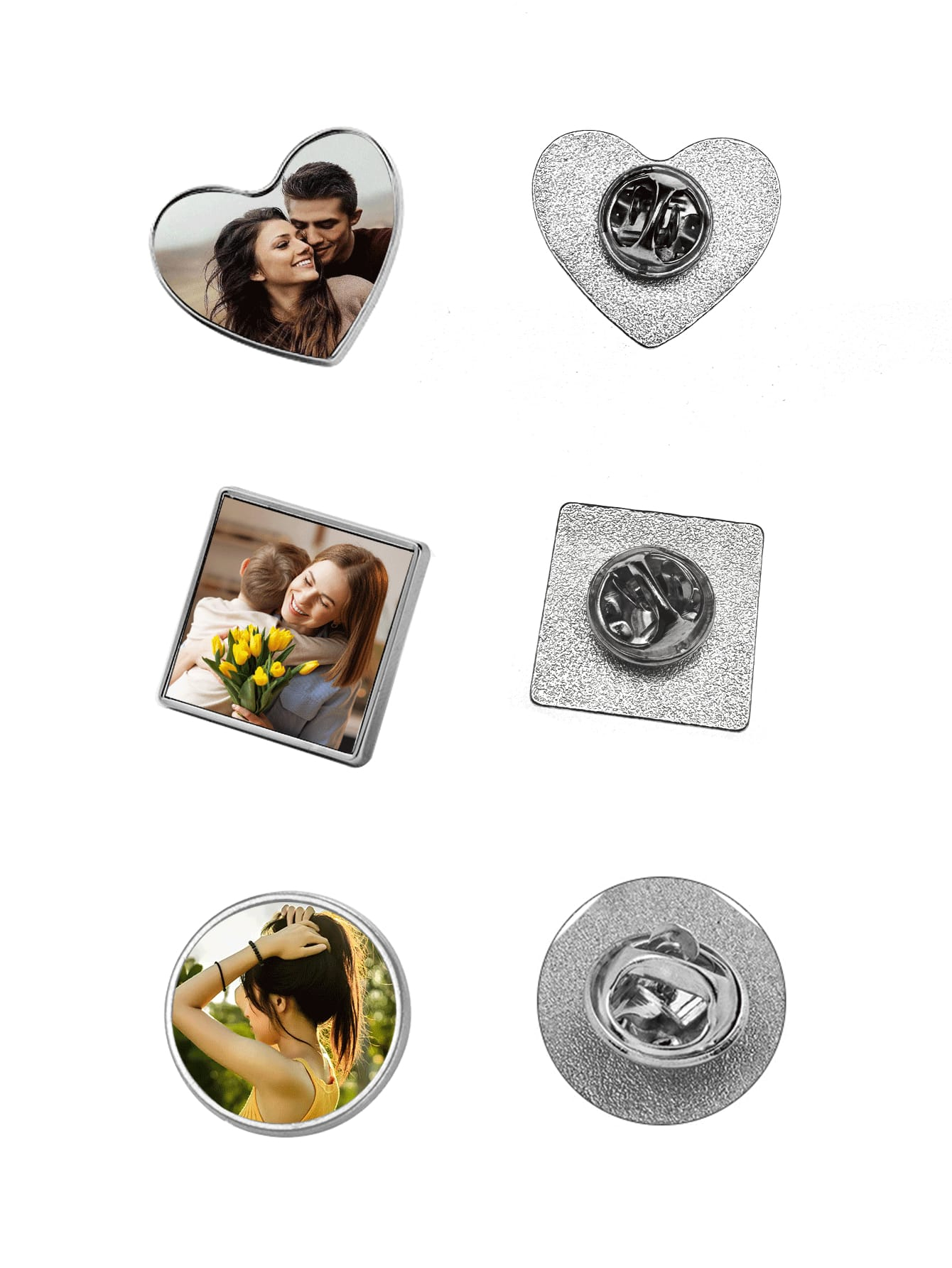 Spilla personalizzata in metal - Brooch Pin Gold recensione e prezzo