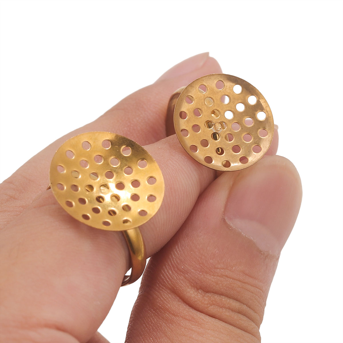 10 pz/lotto Anello In Acciaio  - Ring Set Adjustable recensione e prezzo