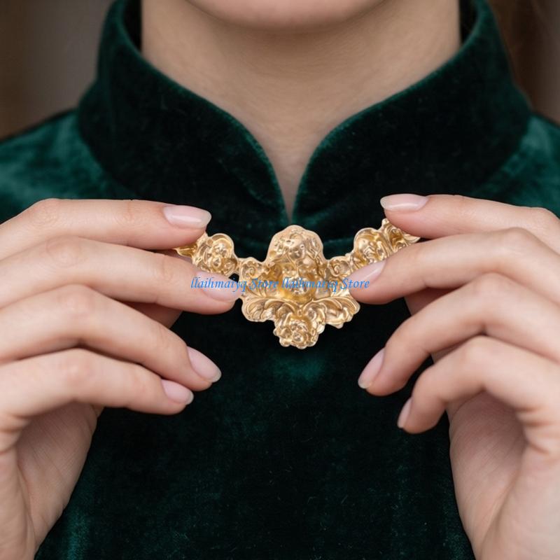 Spilla da bavero decorativa co - Brooch Pin Gold recensione e prezzo