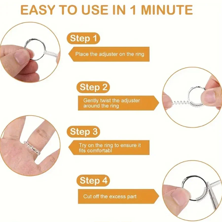 4/8 pezzi-Regolatore della dim - Ring Set Adjustable recensione e prezzo