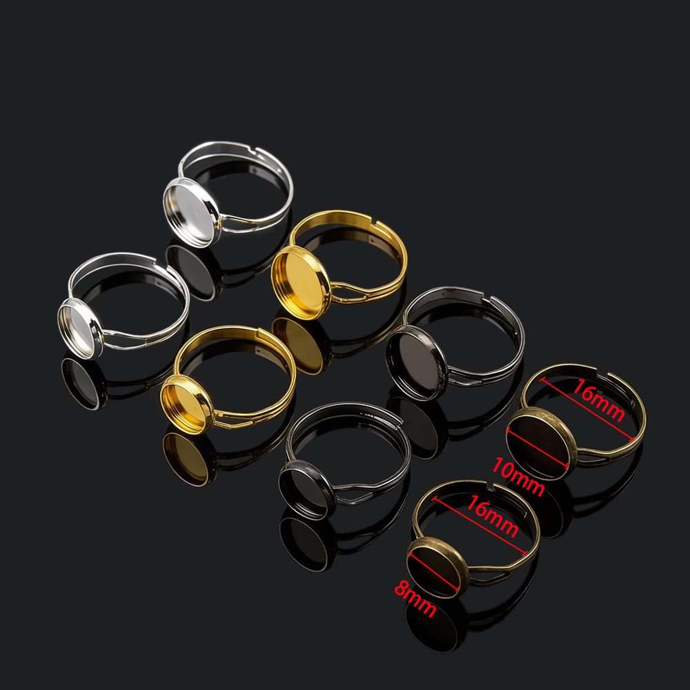 10 pz/lotto Base Anello Regola - Ring Set Adjustable recensione e prezzo