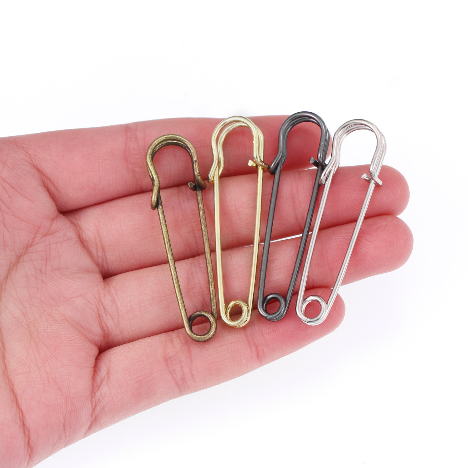 20 pz 50mm spille da balia in  - Brooch Pin Gold recensione e prezzo